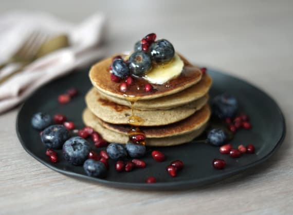 Panqueques de Avena y Plátano
