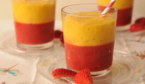 Batido de Dos Colores