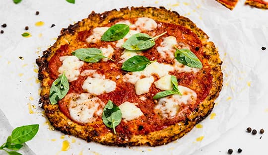 Pizza de Coliflor